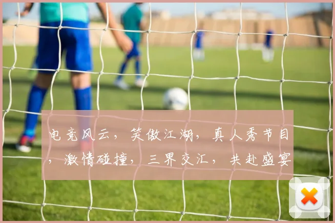 电竞风云，笑傲江湖，真人秀节目，激情碰撞，三界交汇，共赴盛宴